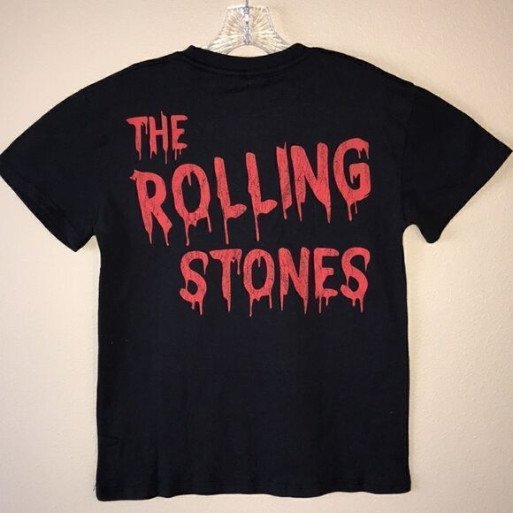 NEW The Rolling Stones Black Tee Shirt - Picture 5 of 5